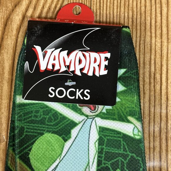 Rick And Morty‎ Crew Socks One Size Midcalf Unisex - Picture 2 of 6